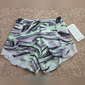 lululemon Hotty Hot Hr Short 4" Se - Tie Dye - Size 6